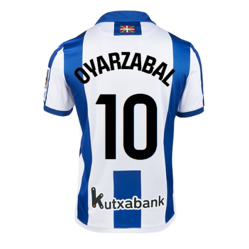 Fotballdrakt Herre Real Sociedad Mikel Oyarzabal #10 Hjemmedrakt 2024-25 Kortermet